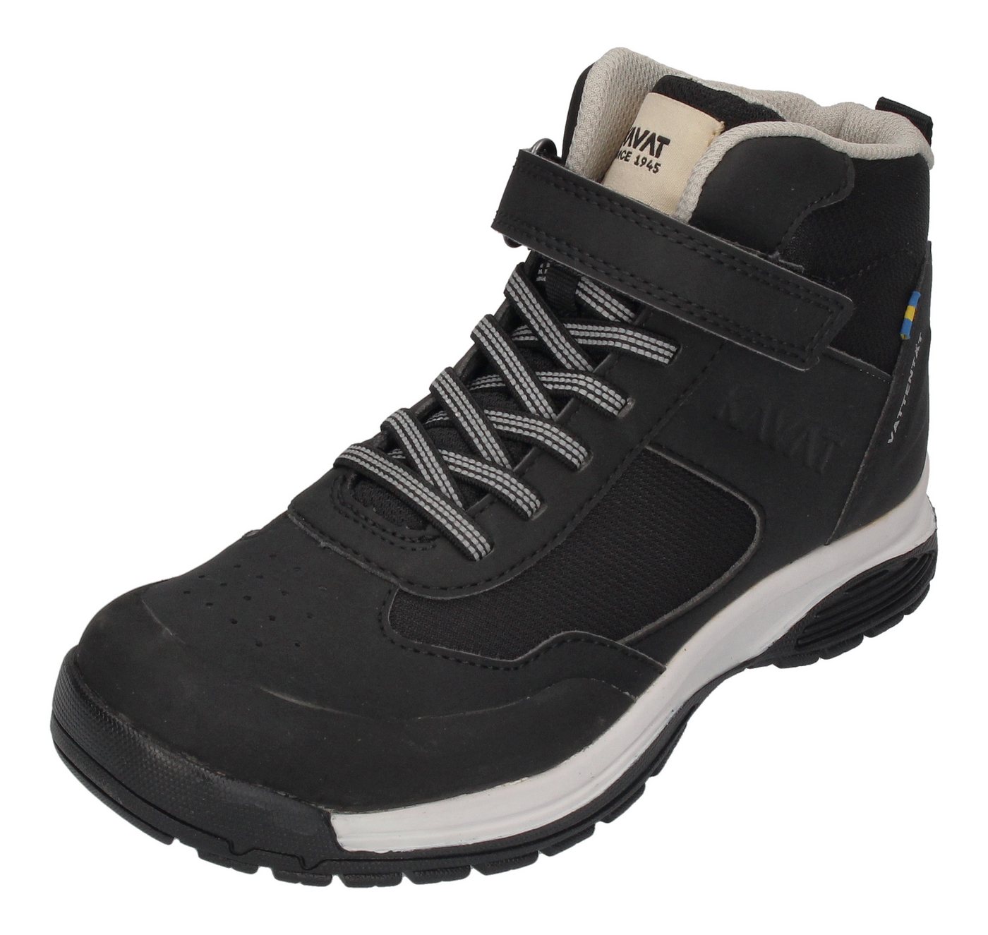 KAVAT Killinge High WP Sneaker Black von KAVAT