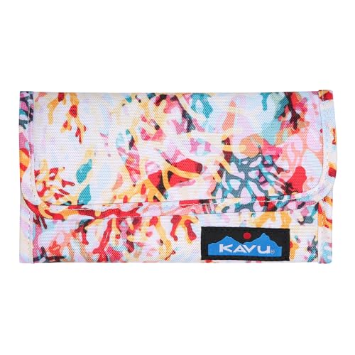 KAVU Dreifach gefaltete Brieftasche, Korallenblumig, Einheitsgröße, Dreifach gefaltete Brieftasche KAVU Dreifach gefaltete Brieftasche, Korallenblumig, Einheitsgröße, Dreifach gefaltete Brieftasche von KAVU