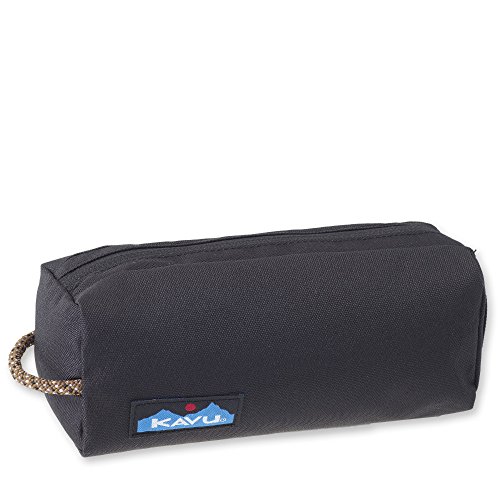 KAVU Pixie Pouch Zubehör Reise-Kultur- und Make-up-Tasche, Tiefschwarz KAVU Pixie Pouch Zubehör Reise-Kultur- und Make-up-Tasche, Tiefschwarz von KAVU