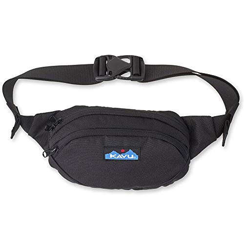 KAVU Spectator Gürteltasche Polyester Hip Fanny Pack, Jet Black KAVU Spectator Gürteltasche Polyester Hip Fanny Pack, Jet Black von KAVU