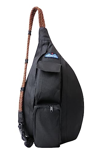 KAVU Unisex-Erwachsene Mini Rope Sling Outdoor-Rucksäcke, Jet Black, One Size von KAVU