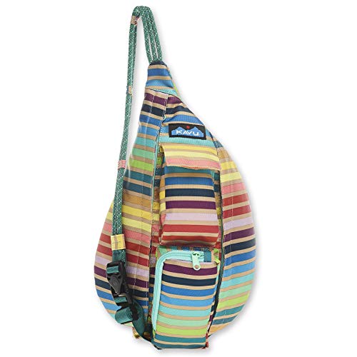 KAVU Unisex-Erwachsene Mini-Seilschlinge Outdoor-Rucksäcke, Sommerstreifen, Einheitsgröße von KAVU