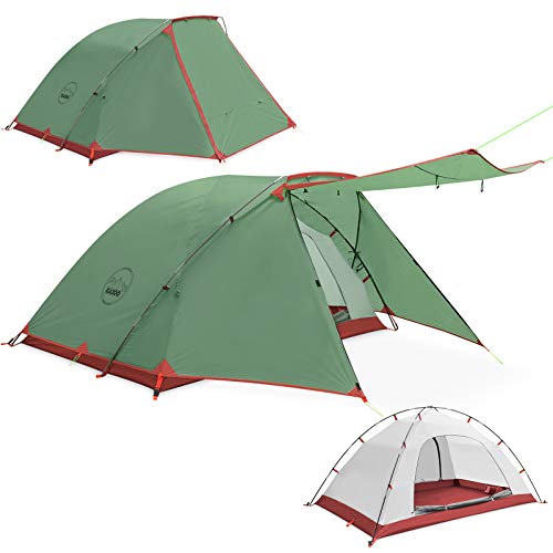 KAZOO 2 Personen Campingzelt Outdoor Wasserdicht Familie Große Zelte 2 Personen Einfacher Aufbau Zelt mit Veranda Doppelschicht KAZOO 2 Personen Campingzelt Outdoor Wasserdicht Familie Große Zelte 2 Personen Einfacher Aufbau Zelt mit Veranda Doppelschicht von KAZOO