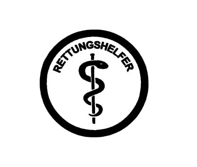 KB 2 Rettungsdienst Feuerwehr Helmaufkleber Aufkleber Äskulapstab RETTUNGSHELFER Schwarz Unisex-Erwachsene Helm KB 2 Rettungsdienst Feuerwehr Helmaufkleber Aufkleber Äskulapstab RETTUNGSHELFER Schwarz Unisex-Erwachsene Helm von KB