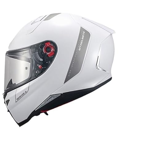 Integralhelm - Motorradhelm Integralhelm, Motorradhelm Offenes Gesicht, Integralhelm(4,M) von KCHYCV