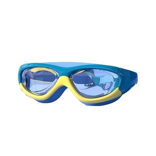 KCHYCV CrystalView Universal-Schwimmbrille – Klare Unterwassersicht for Schwimmer und Taucher(Blue yellow) von KCHYCV
