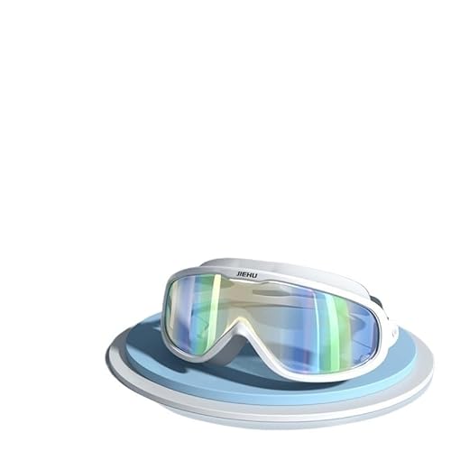 KCHYCV CrystalView Universal-Schwimmbrille – Klare Unterwassersicht for Schwimmer und Taucher(Color plating white 450 degrees) von KCHYCV
