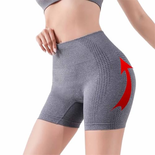 Micro Vibration Shorts, Micro Vibration Massage Shaping Shorts, Micro-Vibration Massage Modul, Ice Silk Ion Fiber Repair Shaping Shorts (1Stück-C,S/M (40-65KG)) von KDAKSA