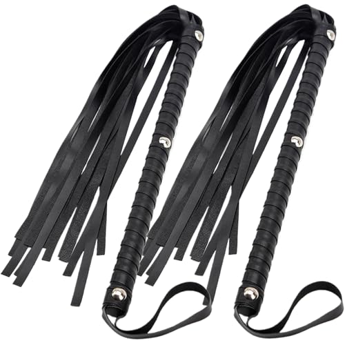 KDAMGOQE Reiternte 2pcs Pferd Peitsche schwarzes Kunstleder -Equestrian 13 -Zoll KDAMGOQE Reiternte 2pcs Pferd Peitsche schwarzes Kunstleder -Equestrian 13 -Zoll von KDAMGOQE
