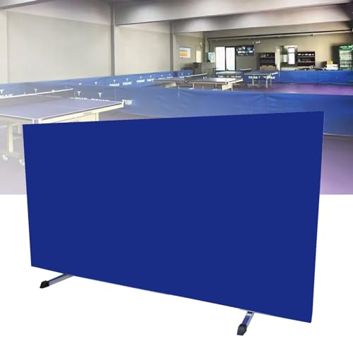 Faltbarer Tischtennis-Bildschirm, Sichtschutz für den Innenbereich zum Selbsttraining, robuster Absperrblock für Clubspiele für Schulen, Stadien (Größe: 140 x 75 cm, 10 Stück) von KDOQ
