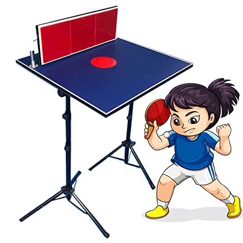Tischtennis-Rebound-Board-Trainingsmaschine, Ping-Pong-Catcher-Einzel-Übungsset, Roboter-Trainerausrüstung für drinnen und draußen von KDOQ