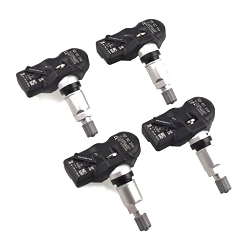 Autoreifendrucksensor TPMS für Skoda Rapid Spaceback 2013-2017, für VW Touareg 2016-2019, 4-teiliger Autoreifendruckkontrollsensor TPMS von KEADSMK