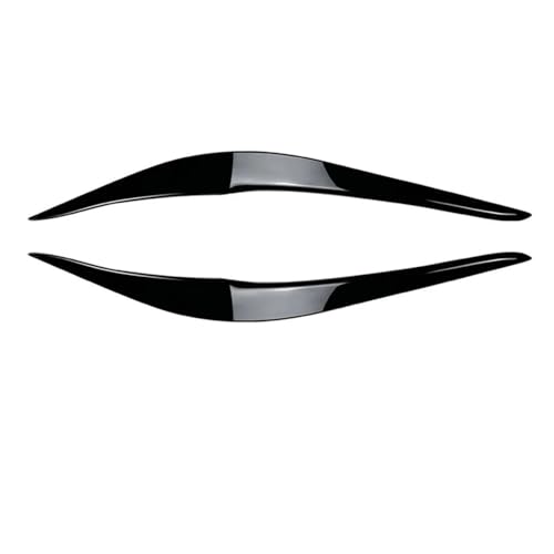 Autoscheinwerferlampe Augenbrauen Augenlider Zierabdeckung Scheinwerferaugenbraue, für BMW 2er F22 F23 218i 220i 230i M2 2015-2020, A-Kohlefaser von KEADSMK