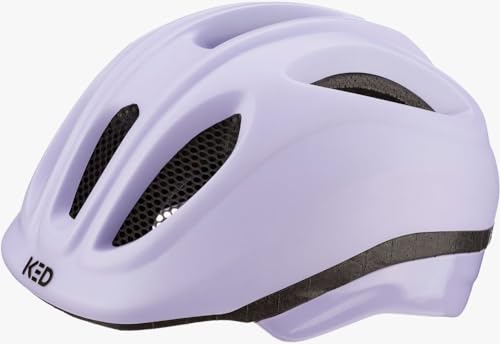 Fahrradhelm - KED - Meggy Trend - Soft Lavender - 52-58 cm - inkl. RennMaxe Klackband - Kinder Jugendliche - MTB BMX City Cross von KED Germany