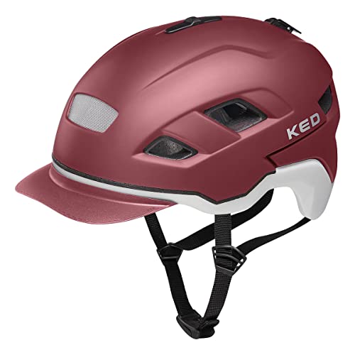 KED HELMETS Unisex Berlijn Fahrradhelm, Merlot ash matt, M (52-58cm) EU KED HELMETS Unisex Berlijn Fahrradhelm, Merlot ash matt, M (52-58cm) EU von KED