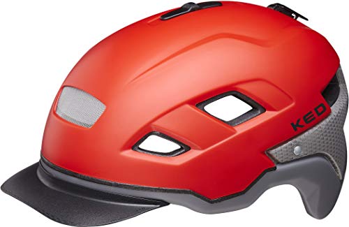 KED Berlin Helm red/Grey Matte Kopfumfang L | 56-61cm 2020 Fahrradhelm KED Berlin Helm red/Grey Matte Kopfumfang L | 56-61cm 2020 Fahrradhelm von KED