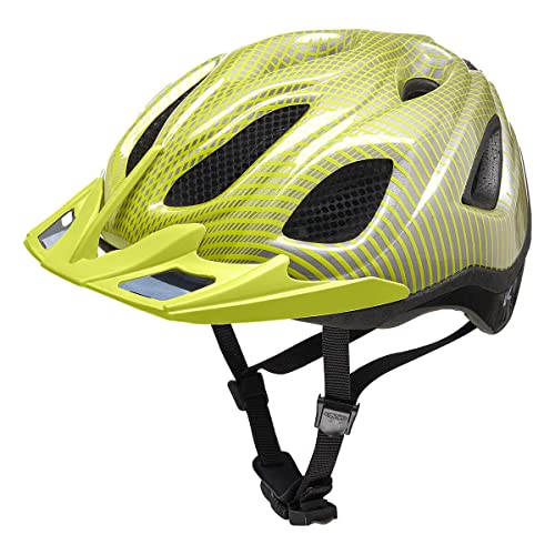 KED Certus Fahrradhelm, K-Star Yellow Green, M (52-58cm) von KED