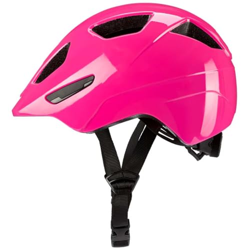 KED Kids Youth Dyno Fahrradhelm, Sky Pink Glossy, S (48-52cm) von KED