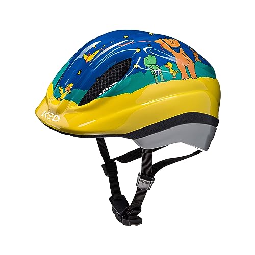 KED Kinder Meggy Originals Fahrradhelm, Mondbär, XS (44-49cm) von KED