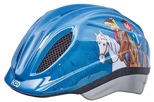 KED Kinder Meggy Originals Fahrradhelm, Multi-Coloured, S (46-51cm) von KED