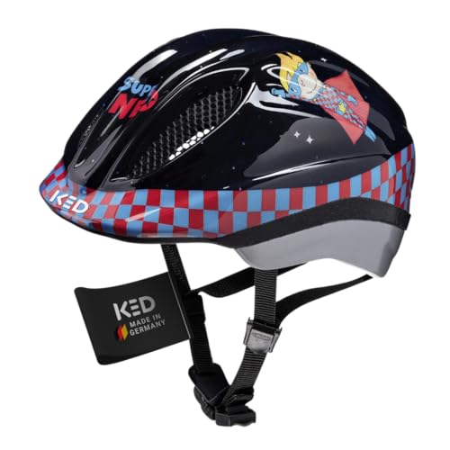 Meggy II Originals Kinder Fahrradhelm, Made in Germany, mit LED-Rücklicht, nur 220g, QUICKSAFE Verstellsystem und Insektenschutz Meggy II Originals Kinder Fahrradhelm, Made in Germany, mit LED-Rücklicht, nur 220g, QUICKSAFE Verstellsystem und Insektenschutz von KED