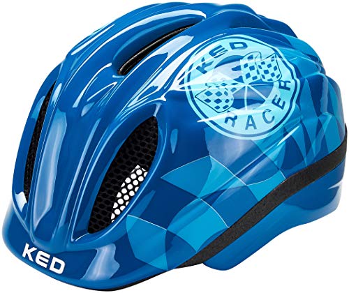 KED Kinder Meggy Trend Fahrradhelm, Racer Blue, 52-58 cm von KED