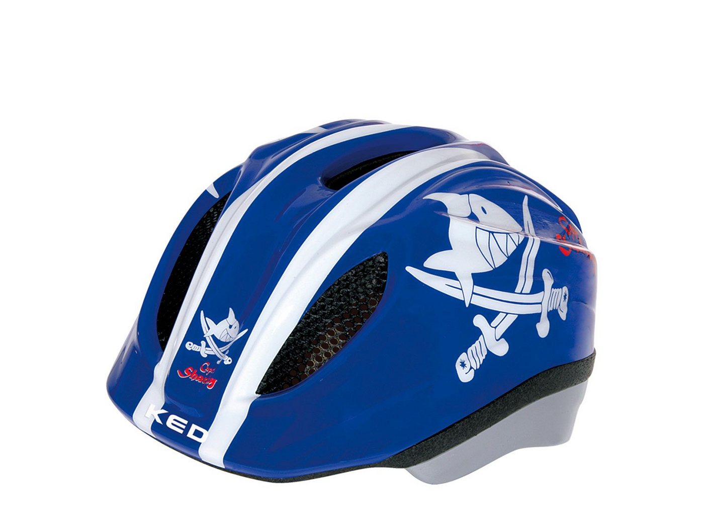 KED Kinderhelm Meggy II Originals, Captain Sharky blue 52-58 cm KED Kinderhelm Meggy II Originals, Captain Sharky blue 52-58 cm von KED
