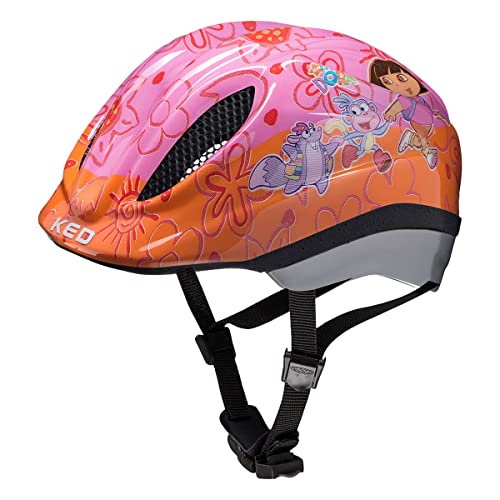 KED Kinder Meggy Originals Fahrradhelm, Dora, M (52-58cm) von KED