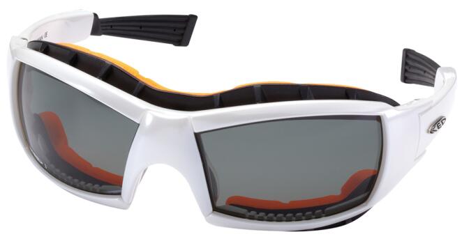 Ked Fahrradbrille L & B Ultra White Einheitsgröße von KED