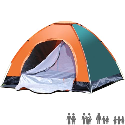 KEELYY Wurfzelt 2 Personen Wasserdicht Pop Up Zelt Leicht Camping Zelt Kuppelzelt Automatisches für Strand, Outdoor, Camping, Angeln von KEELYY