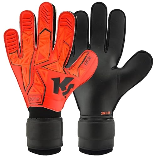 KEEPERsport Kinder Torwarthandschuhe Zone RC ohne Fingerschutz, 3mm Grip, Fussballhandschuhe für Kinder und Jugendliche, Farbe: Rot, Größe: 5 KEEPERsport Kinder Torwarthandschuhe Zone RC ohne Fingerschutz, 3mm Grip, Fussballhandschuhe für Kinder und Jugendliche, Farbe: Rot, Größe: 5 von KEEPERsport