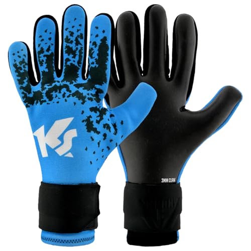 KEEPERsport Profi Torwarthandschuhe - Varan7 Challenge NC - 3mm Grip - Fussballhandschuhe für Erwachsene - Größe 4-11 von KEEPERsport