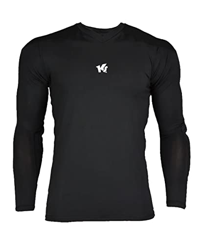 KEEPERsport - Torwart Unterziehshirt gepolstert - langes Protektionsshirt für Torhüter Underwear - Größe M-XXL von KEEPERsport