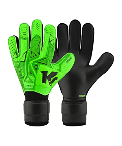 KEEPERsport Torwarthandschuhe Varan7 Zone RC mit Fingerschutz, Fußballhandschuhe mit Fingersave, 3mm Claw, mit Lasche - Größe: 10 von KEEPERsport