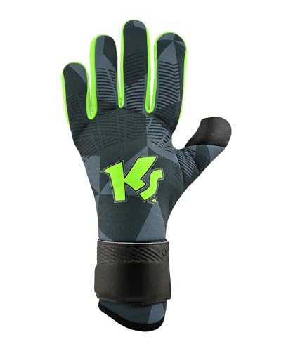 KEEPERsport Torwarthandschuhe Varan8 Challenge NC, ohne Fingerschutz, Fußballhandschuhe Unisex, 3mm Black Claw - mit Neuer Lasche, Größe: 4 KEEPERsport Torwarthandschuhe Varan8 Challenge NC, ohne Fingerschutz, Fußballhandschuhe Unisex, 3mm Black Claw - mit Neuer Lasche, Größe: 4 von KEEPERsport