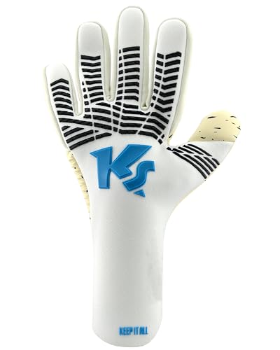 KEEPERsport Torwarthandschuhe Varan8 Hero NC ohne Fingerschutz für Erwachsene, Fußballhandschuhe Unisex, 4mm Super Glue - ohne Lasche, Größe: 9 KEEPERsport Torwarthandschuhe Varan8 Hero NC ohne Fingerschutz für Erwachsene, Fußballhandschuhe Unisex, 4mm Super Glue - ohne Lasche, Größe: 9 von KEEPERsport