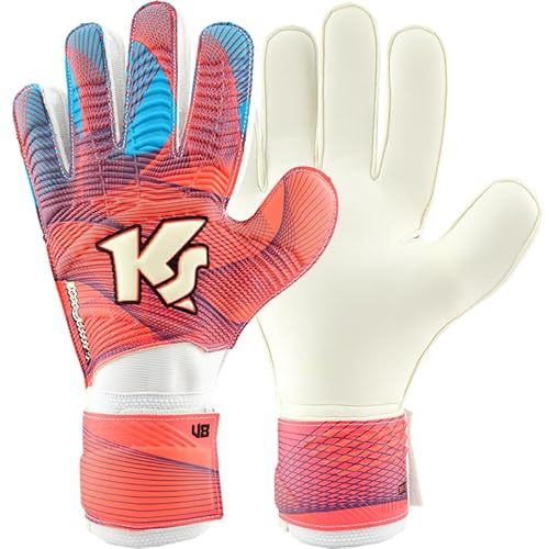 KEEPERsport Torwarthandschuhe Varan8 Zone FS mit Fingerschutz, Fußballhandschuhe mit Fingersave Kinder & Erwachsene, mit Lasche, Größen: 9 von KEEPERsport