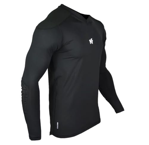 KEEPERsport - wärmendes Torwart Unterziehshirt gepolstert - langes Protektionsshirt für Torhüter Underwear - 128-XXL - schwarz KEEPERsport - wärmendes Torwart Unterziehshirt gepolstert - langes Protektionsshirt für Torhüter Underwear - 128-XXL - schwarz von KEEPERsport