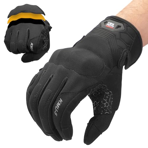 KEMIMOTO Motorrad Handschuhe Herren mit PU-Schaum, Touchscreen Anti-Rutsch Motorradhandschuhe, Sport Handschuhe für Motorradfahren, Rennsport, Radfahren, ATV, UTV, Motocross, Camping und Wandern KEMIMOTO Motorrad Handschuhe Herren mit PU-Schaum, Touchscreen Anti-Rutsch Motorradhandschuhe, Sport Handschuhe für Motorradfahren, Rennsport, Radfahren, ATV, UTV, Motocross, Camping und Wandern von KEMIMOTO
