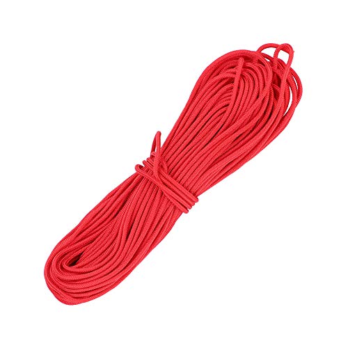 KENANLAN Compound-Bogen-D-Ring-Seil, Nylon-Bogensehnenschlaufe-Nocking-Schnalle für Bogenschießen-Zubehör, Bogensehnen-Entriegelungs-Nockdraht-Nocking-Loop-Schnallenring für (Rot) von KENANLAN