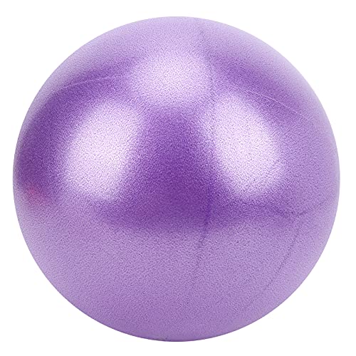 KENANLAN Mini Yoga Ball, Pilates Ball, 25 cm, Robuster Yoga Übungsball, Explosionssicher, Pilates Schwangerschafts Fitnessbälle (Lila) von KENANLAN