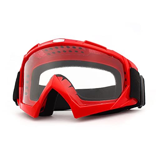 KENANLAN Motorradbrillen,Motorrad ATV Brille, Motocross Brillen Dirt Bike Brillen Racing Schutzbrillen für Herren Damen Kinder Jugend Erwachsene (Wie gezeigt #53) von KENANLAN