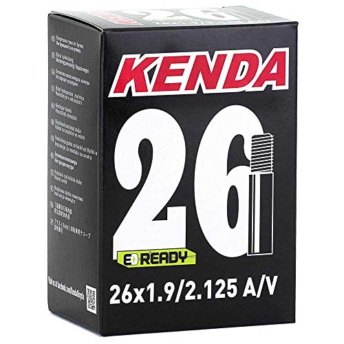 KENDA Unisex-Adult Fahrradkameras 261.9/2.125 Schrader 28mm, Schwarz, Única von KENDA
