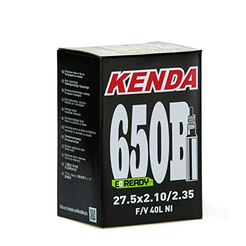 KENDA Unisex-Adult Fahrradkameras 27.52.10/2.35 F/V-32T 40L NI, Schwarz, Única KENDA Unisex-Adult Fahrradkameras 27.52.10/2.35 F/V-32T 40L NI, Schwarz, Única von KENDA