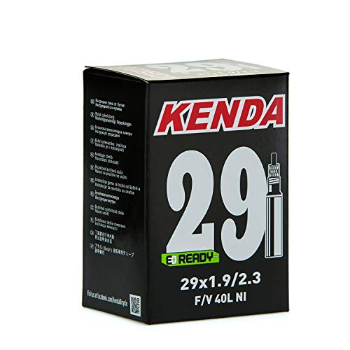 KENDA Unisex-Adult Fahrradkameras 291.9/2.3 F/V Presta 40mm, Schwarz, Única KENDA Unisex-Adult Fahrradkameras 291.9/2.3 F/V Presta 40mm, Schwarz, Única von KENDA