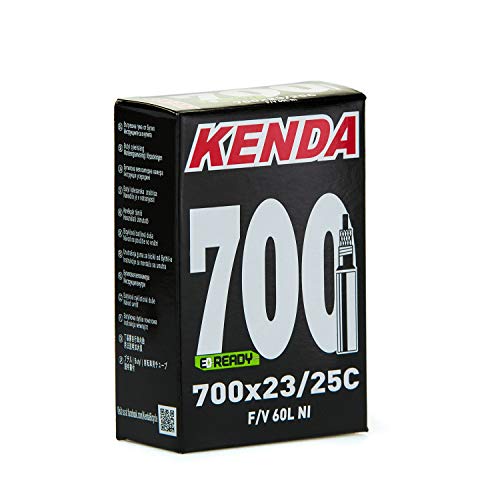 KENDA Unisex-Adult Fahrradkameras 700 23/25C Presta 60mm, Schwarz, Única KENDA Unisex-Adult Fahrradkameras 700 23/25C Presta 60mm, Schwarz, Única von KENDA