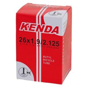 Kenda Fahrradschlauch 26 x 1.90 – 2.125 Ventil America Konfektion ohne Gelenk Inner Tube 26 x 190 – 2125 American Valve in Box WITHOUT Joint von KENDA