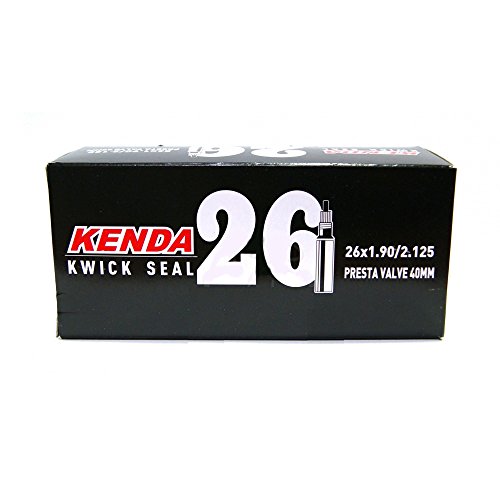 Kenda Unisex – Erwachsene Camera 26X1.95/2.125 VALVOLA Francia 40MM Copertura Kwick Seal Rohr, Mehrfarbig von KENDA