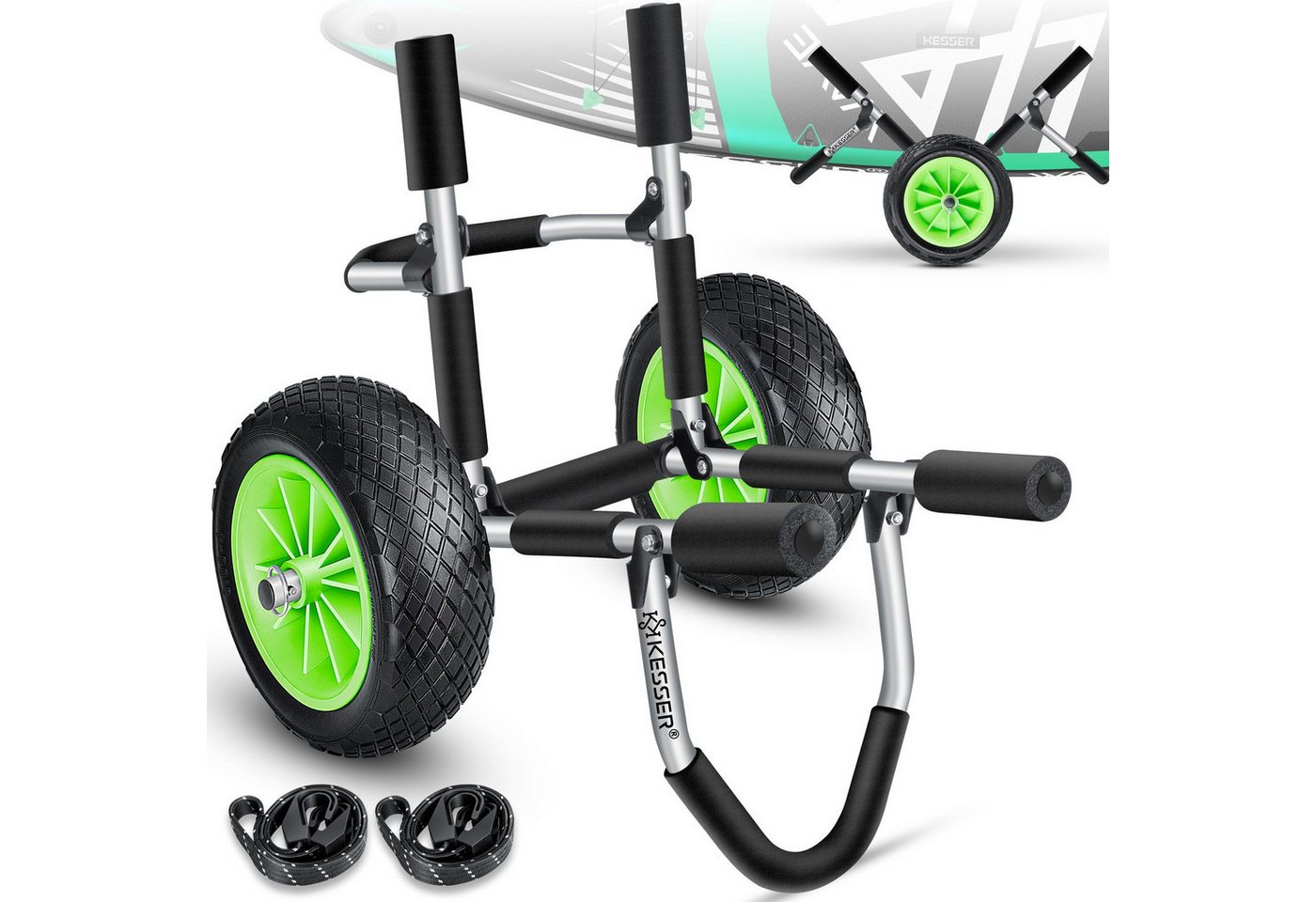 KESSER SUP-Transportwagen, Surfwagen Surfboard Transportwagen für SUP-Board Stand Up KESSER SUP-Transportwagen, Surfwagen Surfboard Transportwagen für SUP-Board Stand Up von KESSER