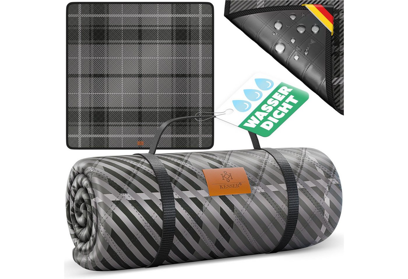 Picknickdecke, KESSER, Stranddecke Outdoor Decke XXL Picknickdecke, KESSER, Stranddecke Outdoor Decke XXL von KESSER